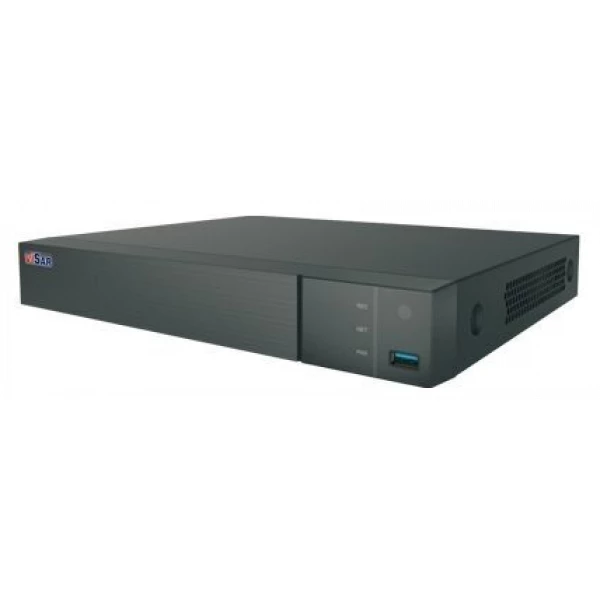 VISAR VSN T804HB1, 4CH NVR, 1 HDD, H.265, 8MP
