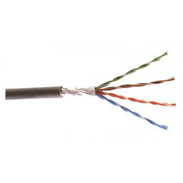 CAT6E FTP tinklo kabelis Lauko sąlygoms ekranuotas (305m ritė)