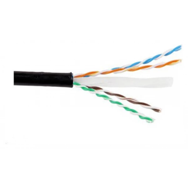 CAT6 UTP tinklo kabelis lauko sąlygoms (305m ritė)