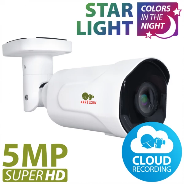 5.0MP IP Varifocal camera IPO-VF5MP Starlight v2.5 Cloud