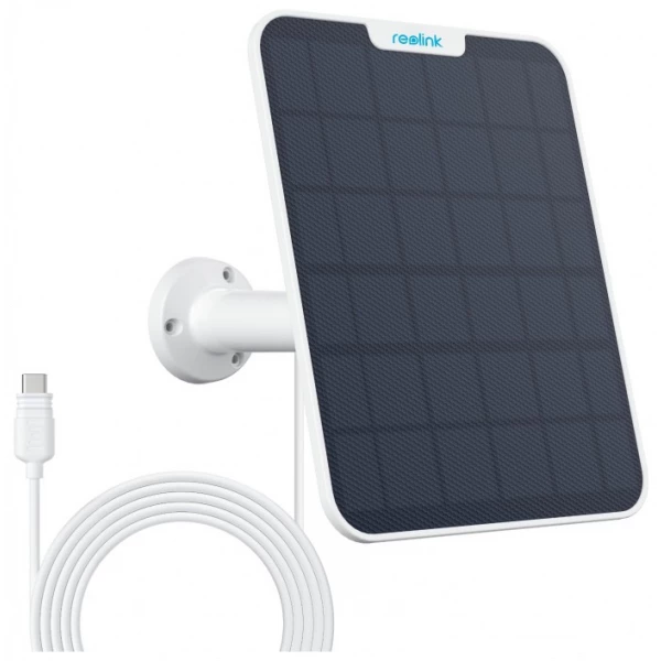 Reolink Solar Panel 2, saulės kroviklis vaizdo kameroms, 6V, balta sp.