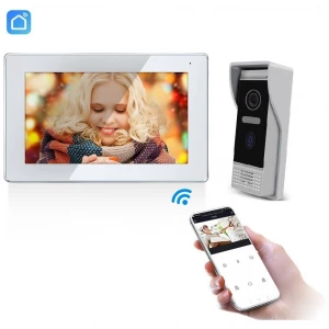 Telefonspynės komplektas SLIM SmartHome Wi-Fi su liečiamu “7” baltu ekranu (programėlė)