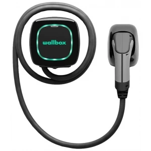 Elektromobilio stotelė Wallbox Pulsar Plus Electric Vehicle charger Type 2, 22kW 5 m, juoda -