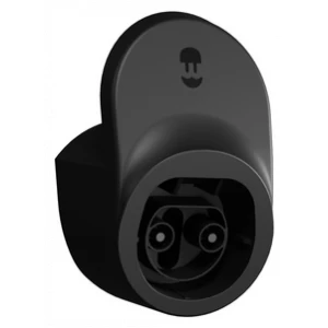 Wallbox kabelio laikiklis su jungtimi T2, juodas