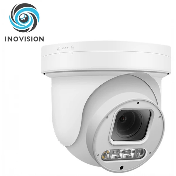 8MP 5X ZOOM Smart Dual-Light kupolinė PTZ IP vaizdo kamera balta