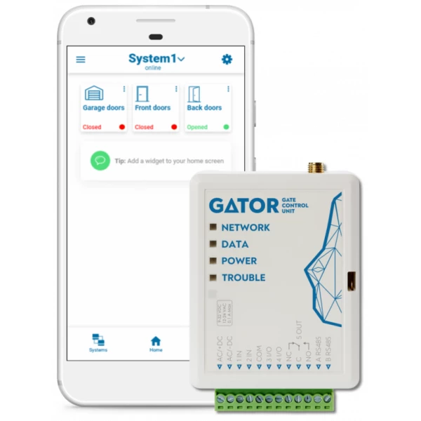 GSM vartų valdiklis (GV17) GATOR - Image 2