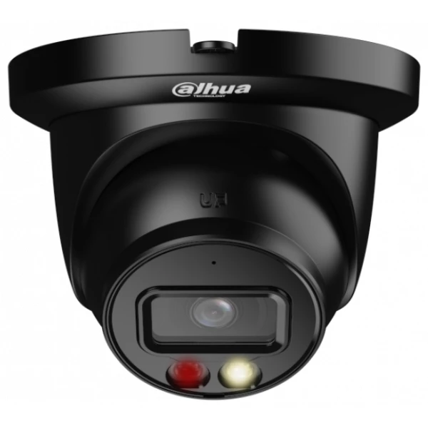 IP kamera IPC-HDW2449TM-S-IL, 4MP, 2.8 mm, IR 30 m, dual illumination, Lite AI, juoda