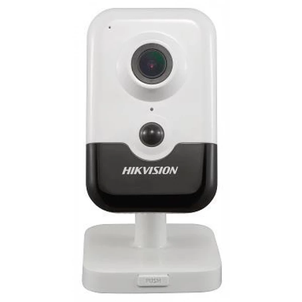 Hikvision fixed cube DS-2CD2446G2-I F2.8 (balta, 4 MP, 10 m. IR, AcuSense)