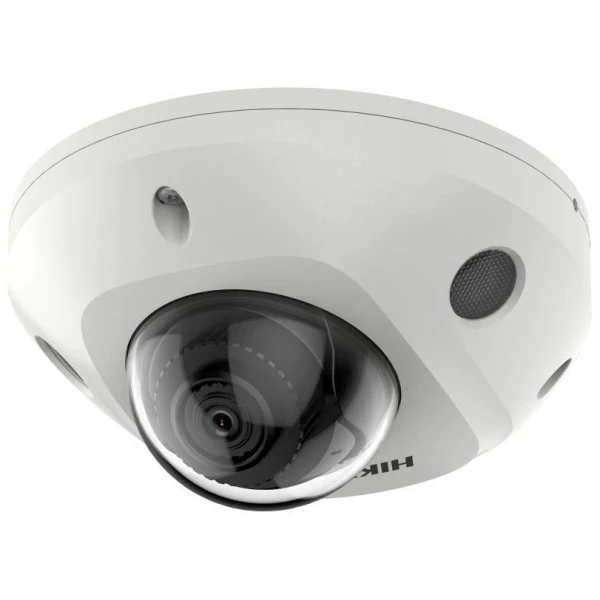 Hikvision mini dome DS-2CD2546G2-I F4 (balta, 4 MP, 30 m. IR, AcuSense)