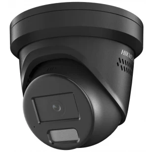 Hikvision dome DS-2CD2387G2H-LISU/SL F2.8 (juoda, 8 MP, 30m. IR; 30 m. LED, Hybrid Light)