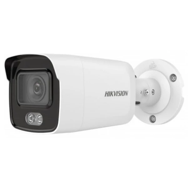 Hikvision bullet DS-2CD2087G2-L F4 (balta, 8 MP, 40 m. LED, AcuSense )