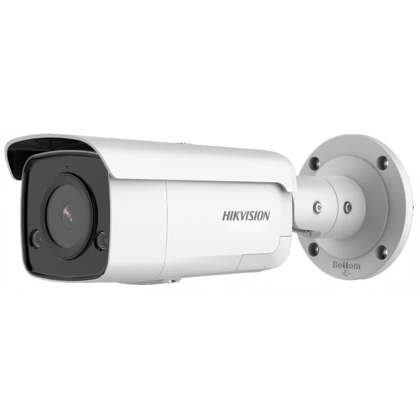 Hikvision bullet DS-2CD2T86G2-ISU/SL F2.8 (be bazės) (balta, 8 MP, 60 m. IR, AcuSense)
