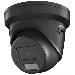 Hikvision dome DS-2CD2347G2H-LIU F2.8 (juoda, 4 MP, 30 m. IR; 30 m. LED, Hybrid Light)