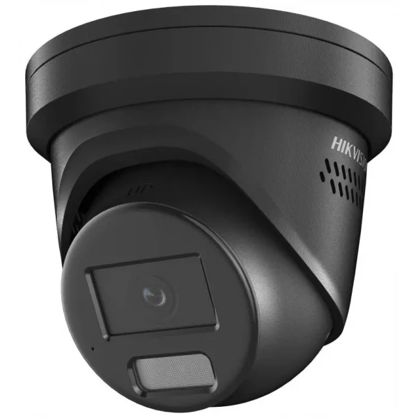 Hikvision dome DS-2CD2347G2H-LIU F2.8 (juoda, 4 MP, 30 m. IR; 30 m. LED, Hybrid Light)
