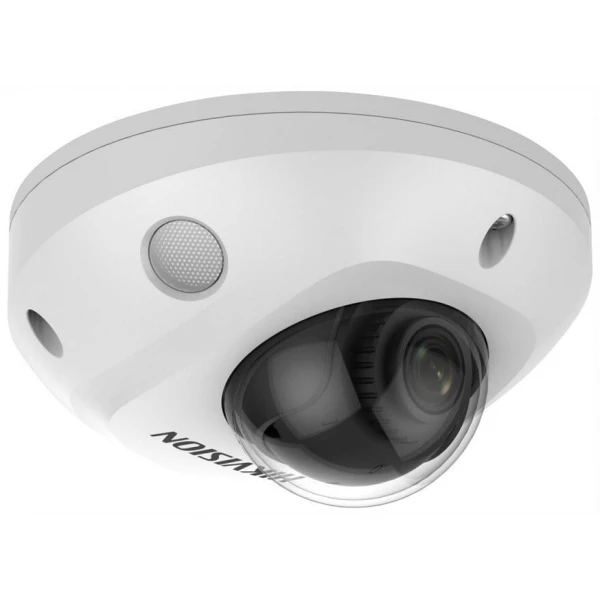 Hikvision mini dome DS-2CD2546G2-IWS F2.8 (balta, 4 MP, 30 m. IR, AcuSense)