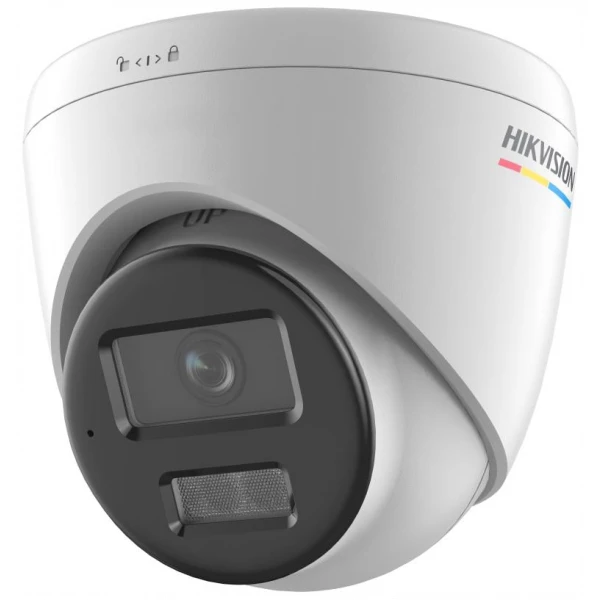 Hikvision dome DS-2CD1347G2H-LIUF F2.8 (balta, 4 MP, 30 m. IR, 30 m. LED, Hybrid light)