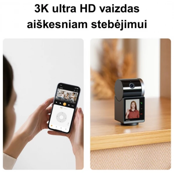 IMOU vidaus kamera Rex VT, IPC-S2VBP-5M0WR, 5 MP - Image 2