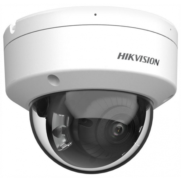 Hikvision dome DS-2CD2187G2-LSU(C) F2.8 (balta, 8 MP, 30 m. LED, ColorVu)