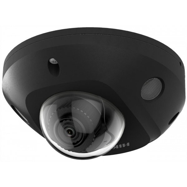 Hikvision mini dome DS-2CD2546G2-IS F2.8 (C) (juoda, 4 MP, 30 m. IR, AcuSense)