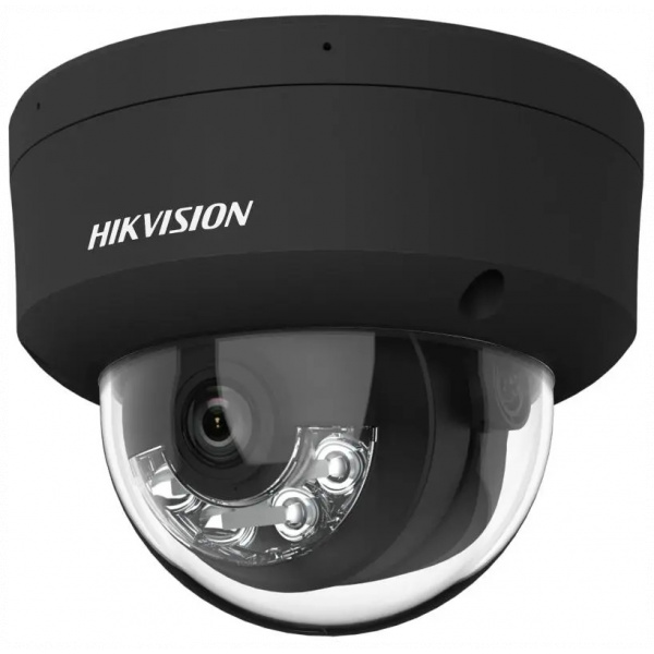 Hikvision dome DS-2CD2147G2H-LISUeF F2.8 (juoda, 4 MP, 30 m. IR; 30 LED, Hybrid Light)