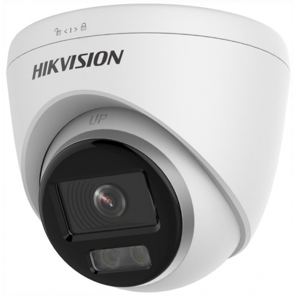 Hikvision dome DS-2CD1327G2-L F2.8 (balta, 2 MP, 30 m. LED, ColorVu)